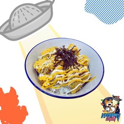 ข้าวหน้าไก่กรอบ