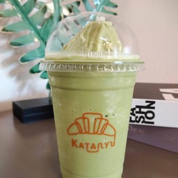 ชาเขียวนมปั่น