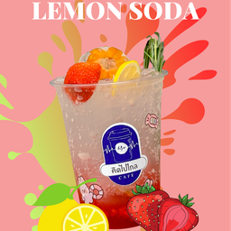 สตอเบอร์รี่มะนาวโซดา