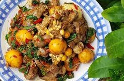 ไข่อ่อนผัดกระเพรา