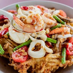 ตำทะเลทอด