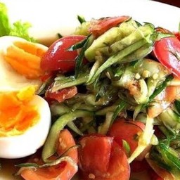 ตำแตงไข่ต้ม