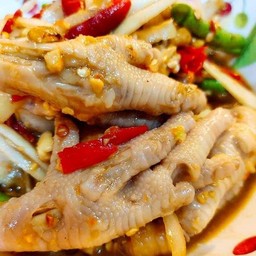 ตำตีนไก่