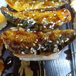 ปลาซาบะย่างซีอิ๊ว