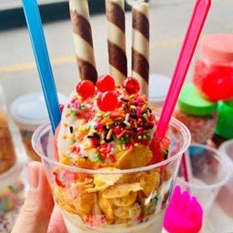 โปเต้สตอเบอรี่โยเกิร์ต วัดบางปง