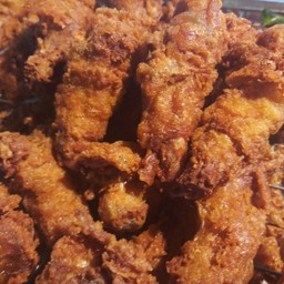คอไก่ทอด4ชิ้น