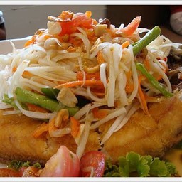 ตำปลาช่อน