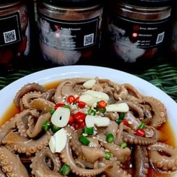 หมึกดองซีอิ๊ว 500กรัมก่อนลวก