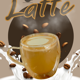 ลาเต้ร้อน