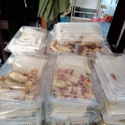 กล้วยทับน้ำกะทิมะพร้าวอ่อน