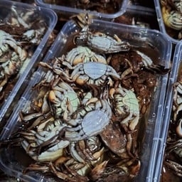 ปูแป้นดองน้ำปลา