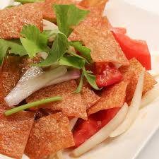 ยำหมูแผ่น