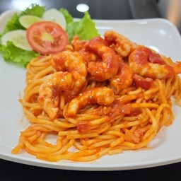 Spaghetti with Shrimp