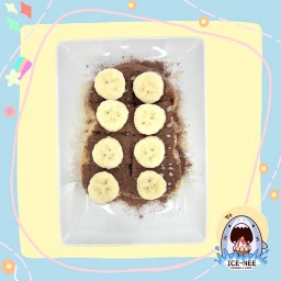 ขนมปังบานาน่าคลุกฝุ่น