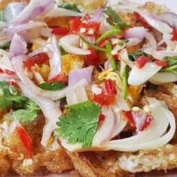 ยำไข่ดาว