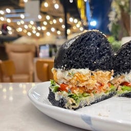 แฮมเบอร์เกอร์แซลมอน