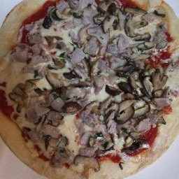 พิซซ่าเห็ดเบคอน