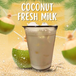 มะพร้าวนมสด แสนอร่อยจากมือลิงประกิต