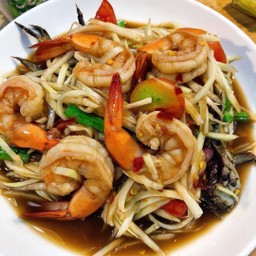 ยำตำ แซ่บปากเจ่อ by Mam