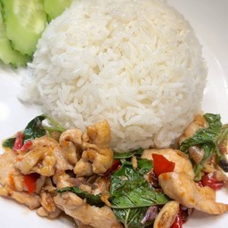 ข้่าวกะเพราไก่