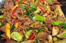 เนื้อผัดฉ่า