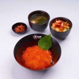 ข้าวหน้าไข่แซลมอน