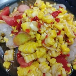 ตำข้าวโพดปลาร้ากุ้งสด