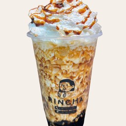 นมสดบราวน์ชูการ์+มุก+วิปครีม