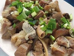 ลวกจิ้มเครื่องในวัวรวม