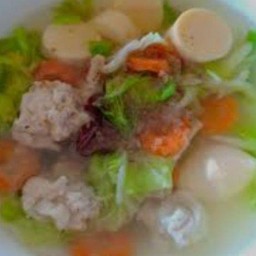 แกงจืดเต้าหู้หมูสับ