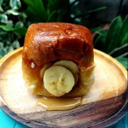 ปังไส้ทะลัก กล้วยหอม คาราเมล (1ชิ้น)