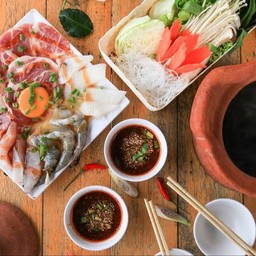 จิ้มจุ่ม หมู+ทะเล