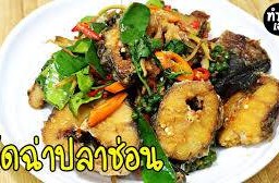 ปลาช่อนผัดฉ่า
