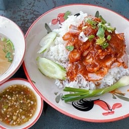 เจ๊อ้อยก๋วยเตี๋ยวต้มยำโบราณ สาขา1 เจ๊อ้อยก๋วยเตี๋ยวต้มยำโบราณ (เจ๊อ้อยเจ้าเก่าส้มตำตลาดใหม่ ชลบุรี)