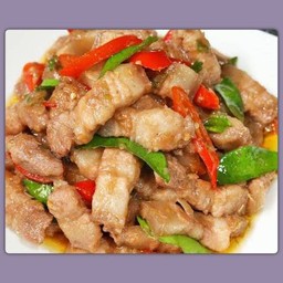 ผัดกะปิ ( พร้อมข้าว )