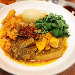 (ขนมจีนพม่า)น้ำยาปลา