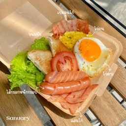 อเมริกันเบรคฟาส อาหารเช้า