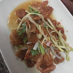 ยำกุ้งแห้ง