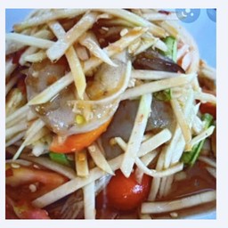 ตำกุ้งสด