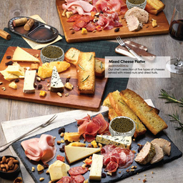 Mixed Platter (To Share) แพลตเตอร์รวม ชีสและโคลด์คัท