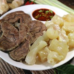 ลวกจิ้มน่องลาย+เอ็นแก้ว