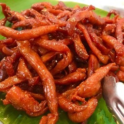 หมูแดดเดียวทอด ขีดละ