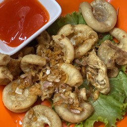 ไส้ตันทอดกระเทียม