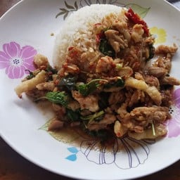 กะเพราในหอ  (ปิญาณัฐ)ตึก2ชั้น