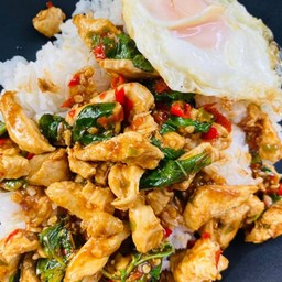 ข้าวกระเพราไก่