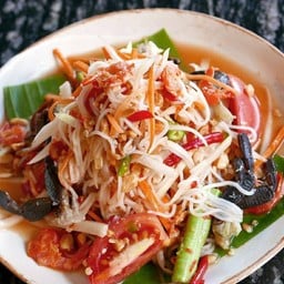 ตำซั่วปูปลาร้า
