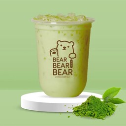 นมหมี ชาเขียวนมสด