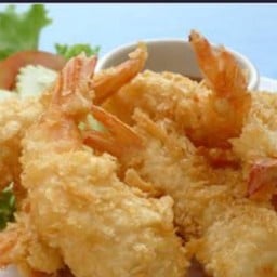 กุ้งชุบแป้งทอด