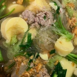 ต้มจืดเต้าหู้+ข้าวสวย