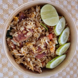 ข้่วผัดกุนเชียง